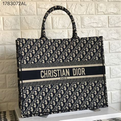 chirstian dior tote bag|christian dior tote bag price original.